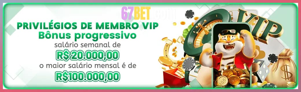 67BET bônus — cashback 15 por cento e níveis VIP